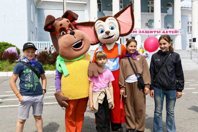В Находке отпраздновали Международный день защиты детей