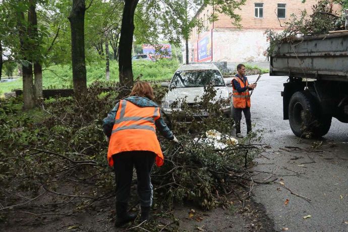 Дорожные бригады Находки готовы к ликвидации последствий непогоды