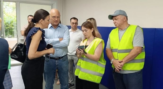 В находкинском клубе «Орбита» завершается обновление спортивных залов