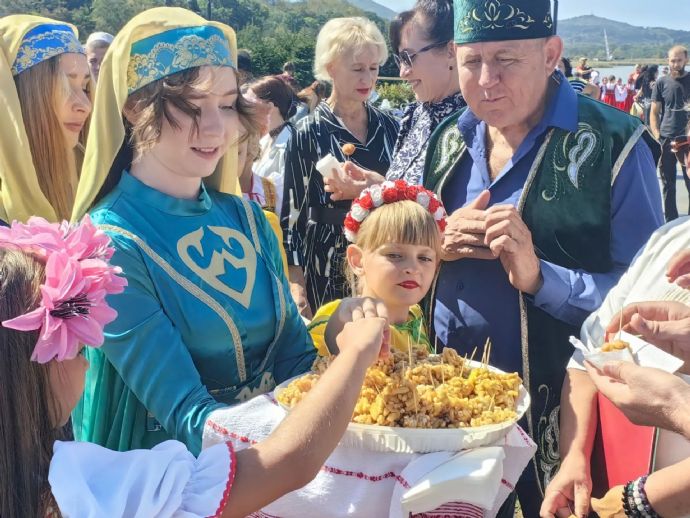 В Находке с размахом прошёл многонациональный Детский Сабантуй