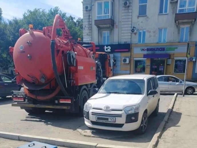 Водоканал Находки просит не парковаться на люках